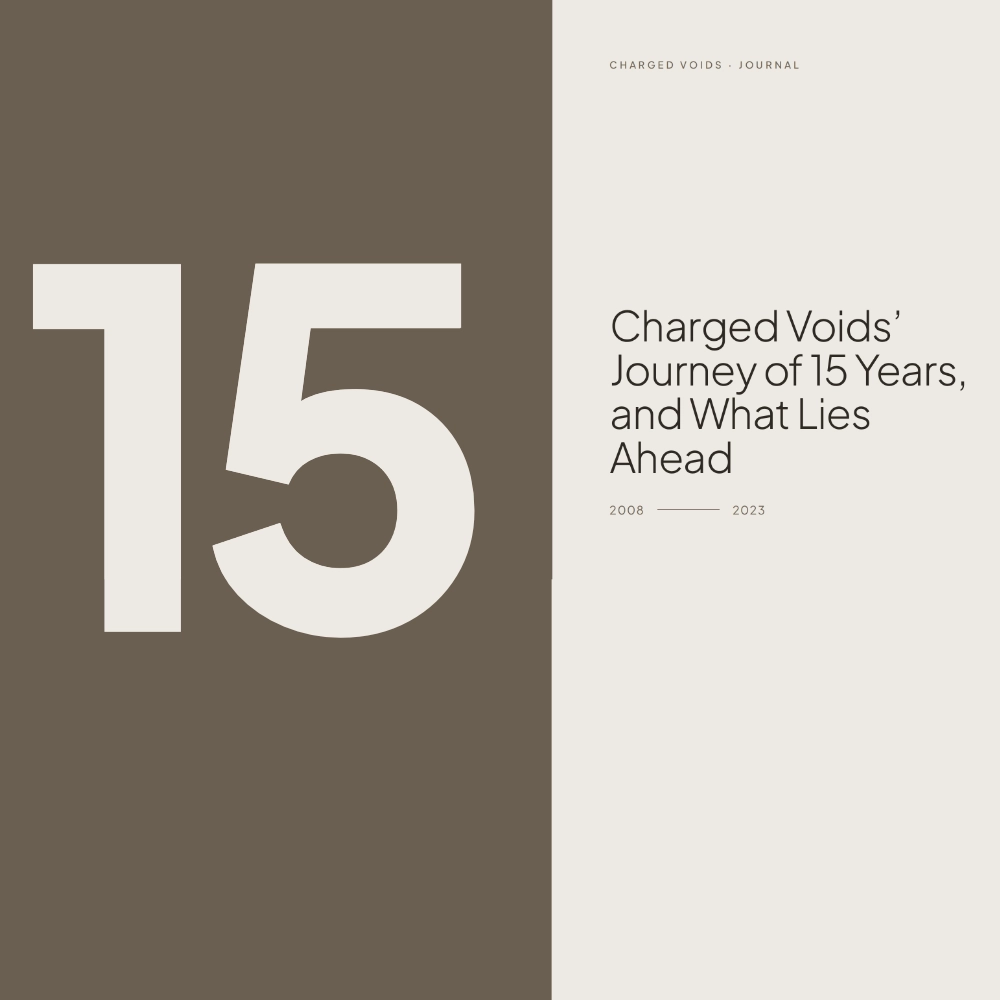 Charged Voids’ Journey